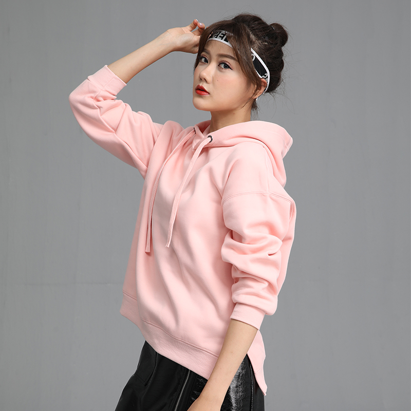 复合绒潮流百搭带帽卫衣女款L06-ZC002女款图8