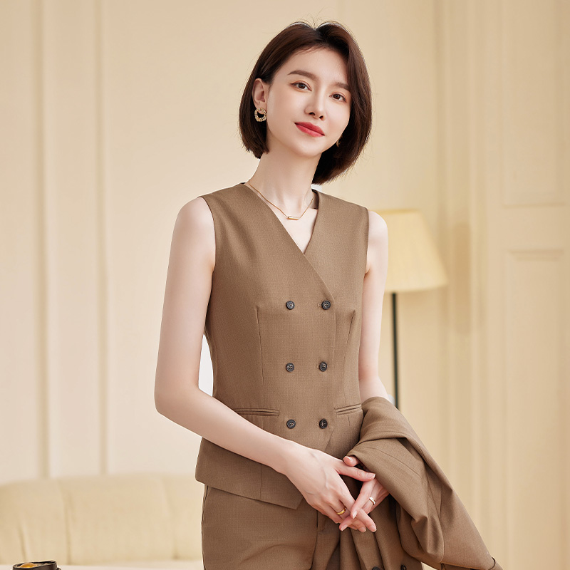 气质优雅时尚商务正装马甲女款83-8806图2
