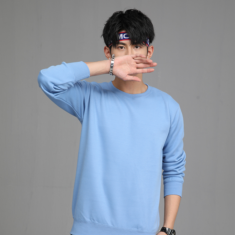 280g小毛圈薄款宽松圆领卫衣男款L06-203男款图6