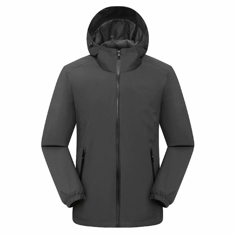户外秋冬季单层防风外套登山滑雪冲锋衣通款KM-JK021图2