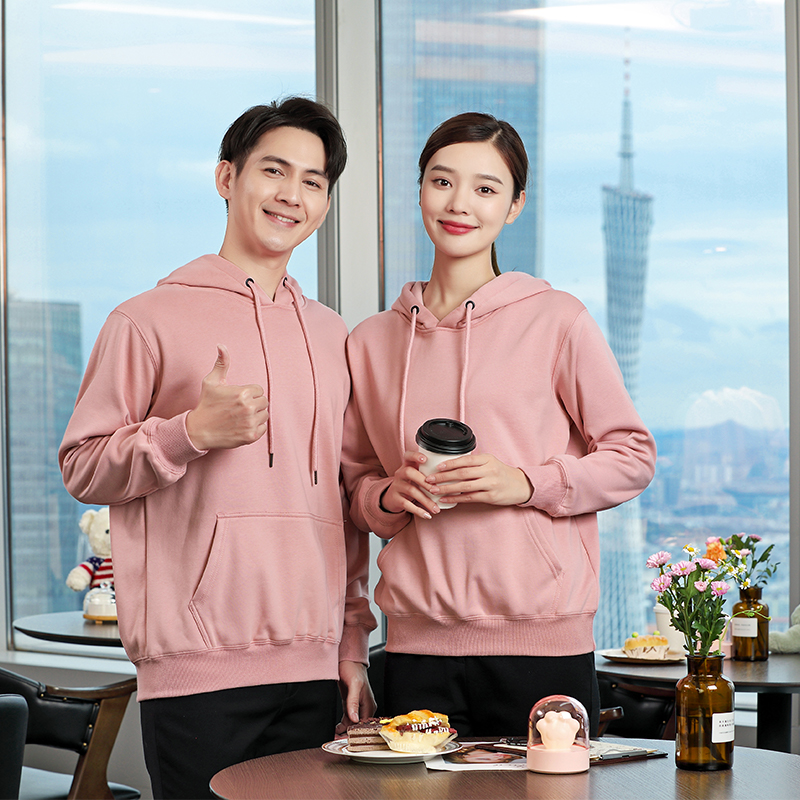 600g复合摇粒绒厚款连帽卫衣通款H17-715图4