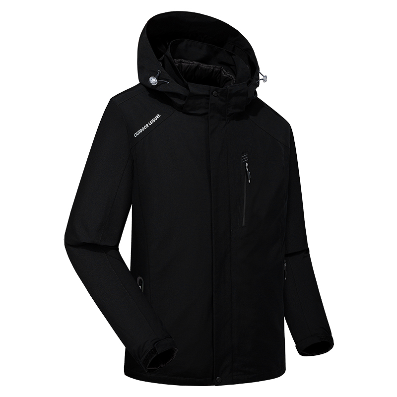 户外软壳衣冲锋衣三合一两件套夹克防风防水情侣登山服KM-LB2251图5