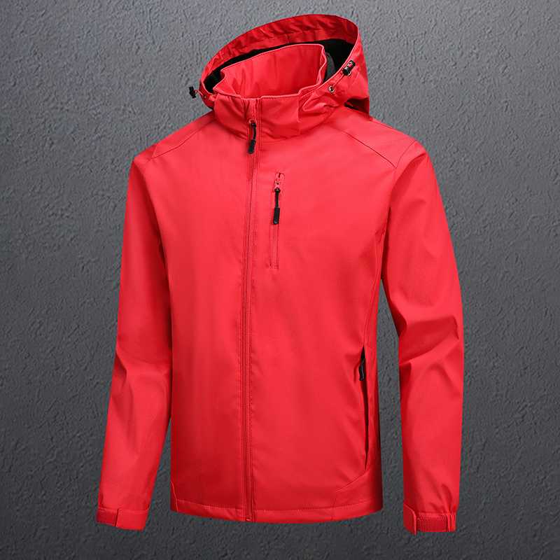 休闲户外运动防风登山服外套冲锋衣情侣款KM-KSL-228图3